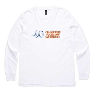 Men's Long Sleeve Tee - 40th colour Thumbnail